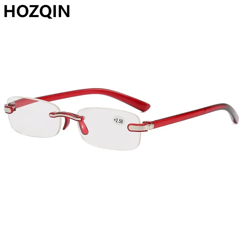 

retro Reading Glasses Men Anti Blue Rays Presbyopia Goggles Women Vintage Rimless Eyewear Diopter +1.0 1.5 2.0 2.5 3.0 3.5 4.0