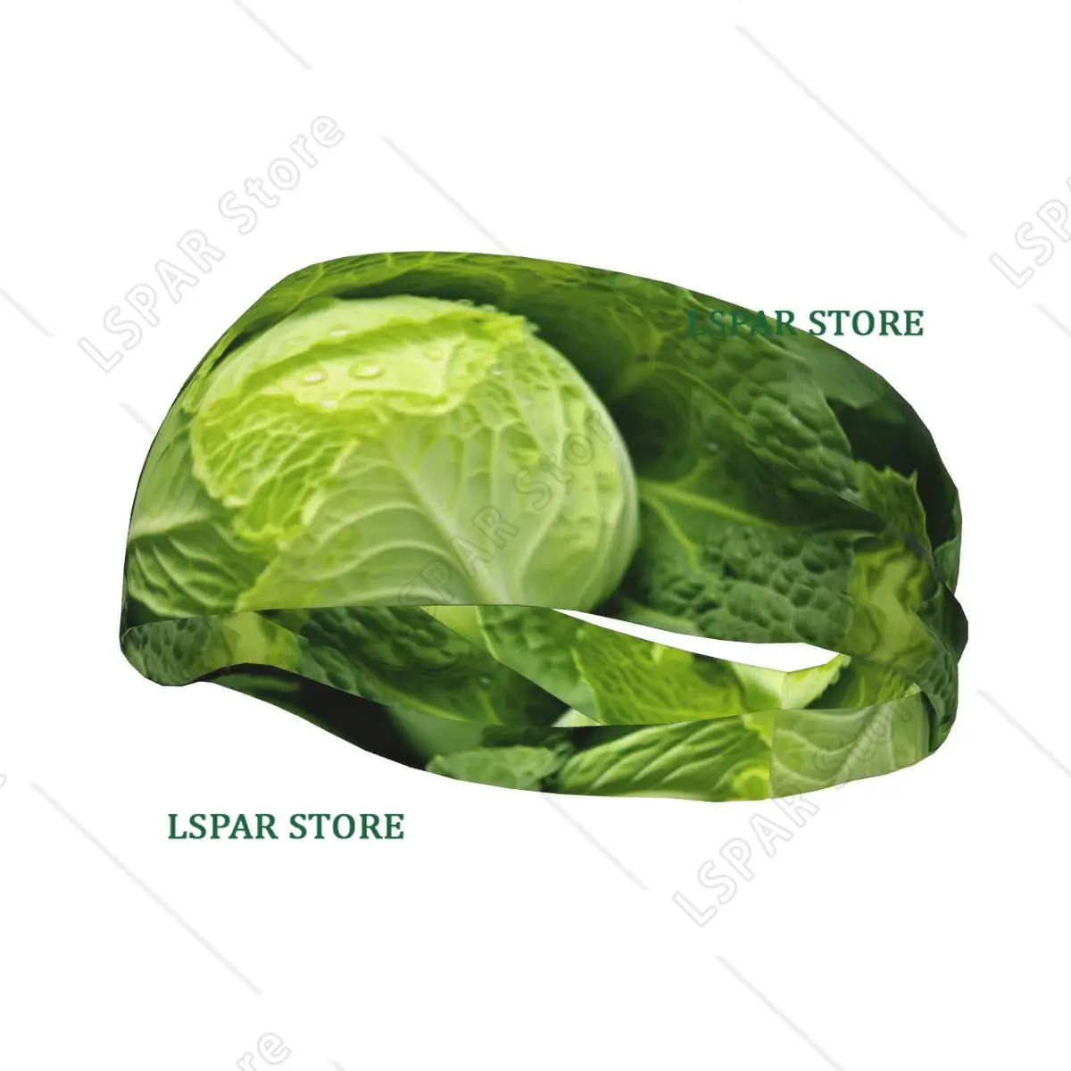 

Fresh Fruit Cabbage Vegetable Elastic Hair Band Yoga Headband Makeup Hair Hoop Headwrap