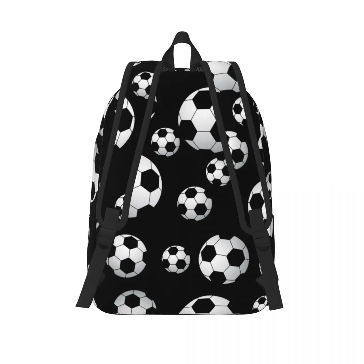 Soccer Backpack for Boy Girl Kids Student School Bookbag Football Balls Sports Canvas Daypack Kindergarten Primary Bag Sports