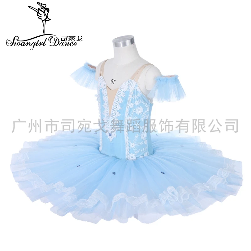 fairy doll professional costume tutu for girls hand-made competition tutu children performance dancing tutu JY004A