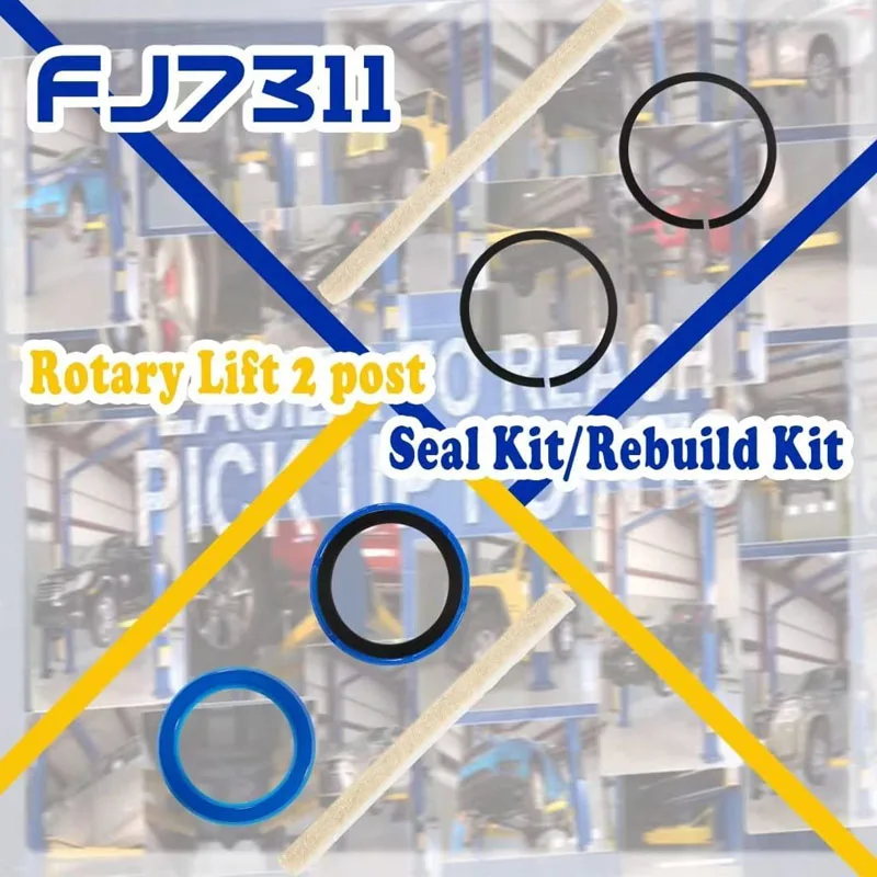 FJ7311 for Rotary Lift 2 Post Seal & Rebuild Kit for Pacoma/Massey Ferguson Cylinders Replace BH-7511-10 FJ783-12MF