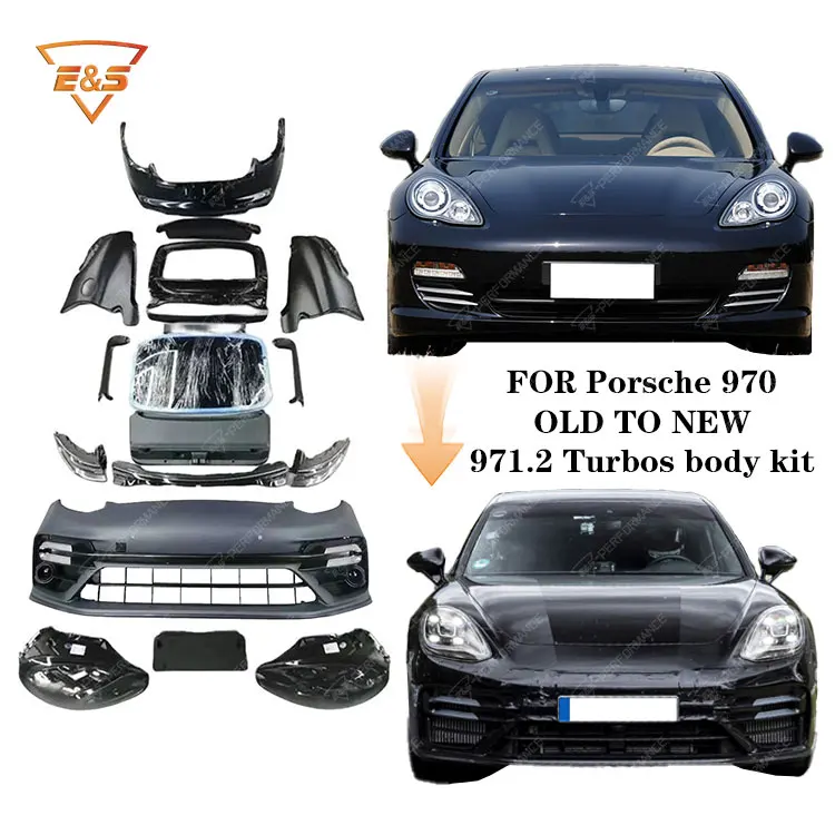 Upgrade Modification Body Kit for Porsche Panamera 970 to 971.2 Torbus Front Bumper Rear Bumper Headlight Taillight Fender