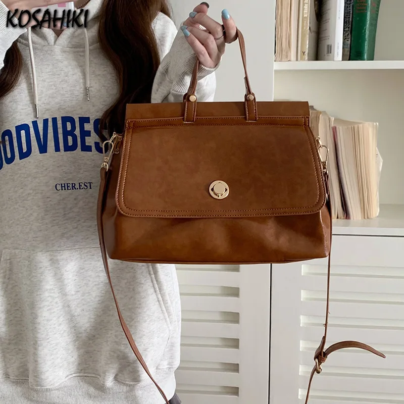 Women Luxury Design Trendy Shoulder Crossbody Bag Streetwear  Office Lady Handbags Y2k Aesthetic Vintage Messenger Bags