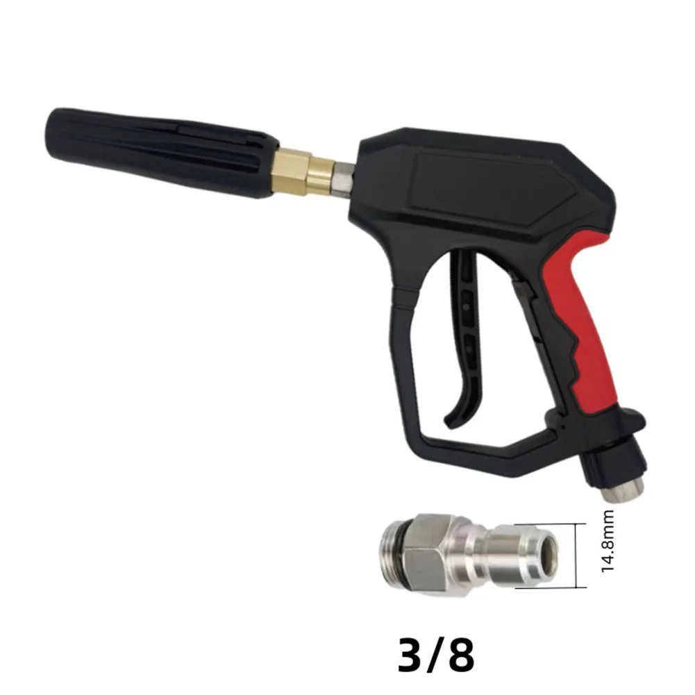 Industrial 304 Stainless Steel Foam Pistol with for antikink Design Compatible with Multiple Pressure Washer Hoses