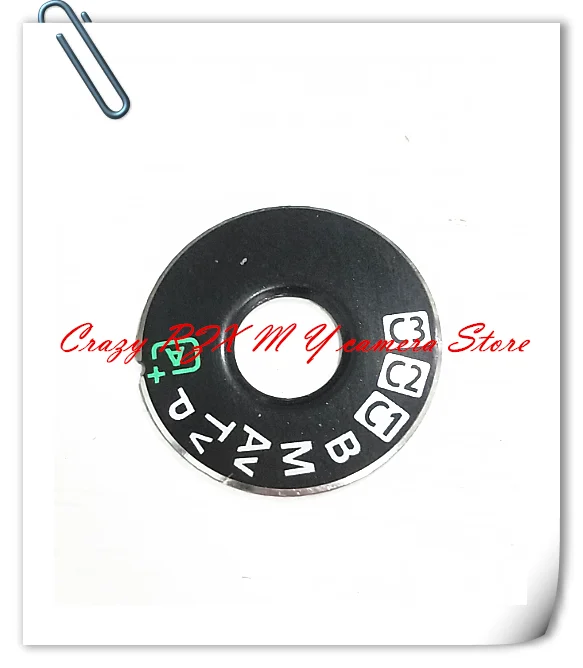 새로운 모드 다이얼 플레이트 인터페이스 캡, 캐논 EOS 5D2 7D 5D3 5D4 6D 6D2 7D2 5DS 5DSR 70D 80D 90D 수리 교체 부품