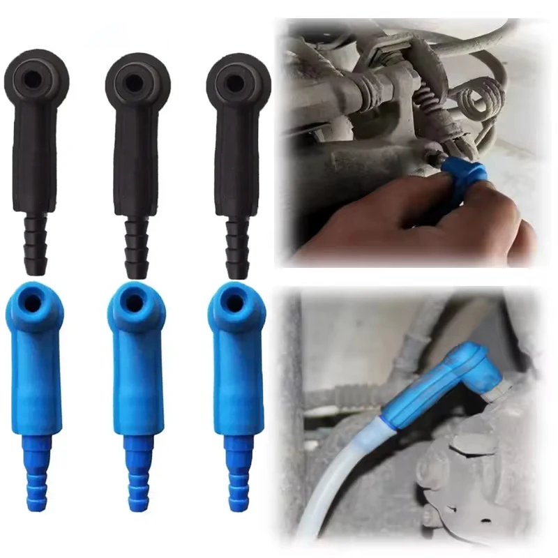 Motorcycle Car Brake Bleeder Joint Oil Bleeding Transfer Drained Kit Set Connector Tool Accessories For Trucks Trailer Off Road