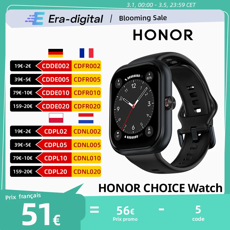 Global Version HONOR CHOICE Watch 1.95
