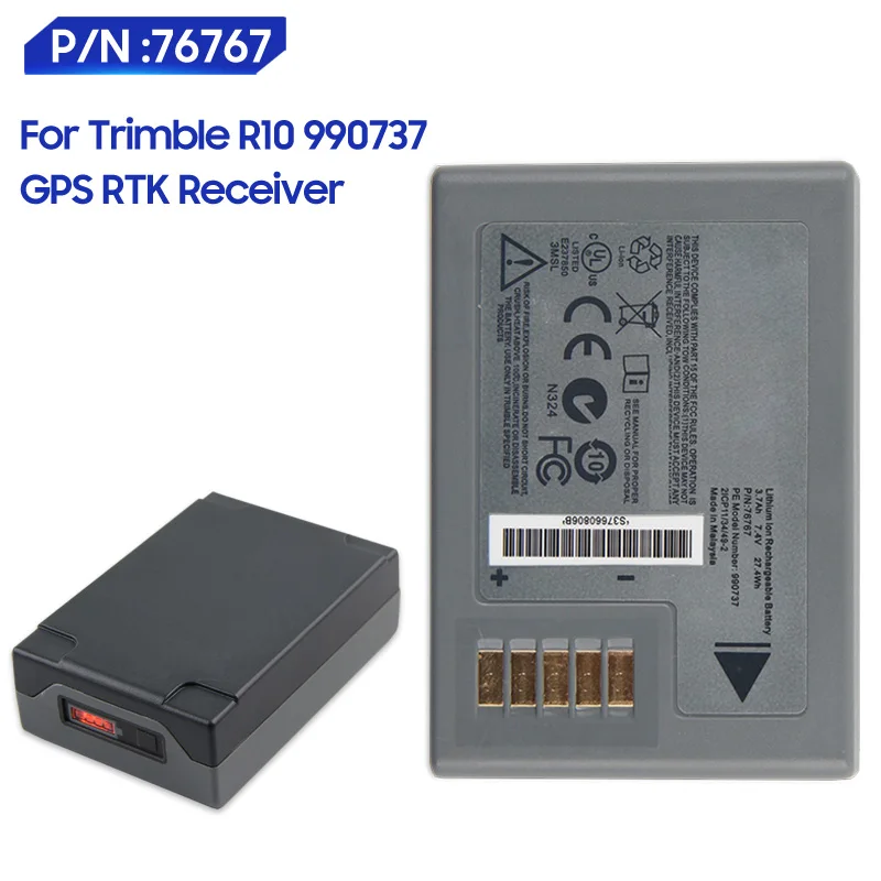 New Replacement Battery For Trimble R10 990737 P/N :76767 GPS RTK Receiver Battery 7.4V 27.4Wh