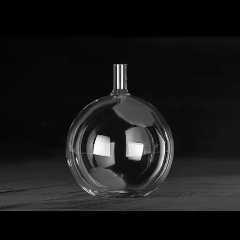 

Transparent glass ornament transparent glass