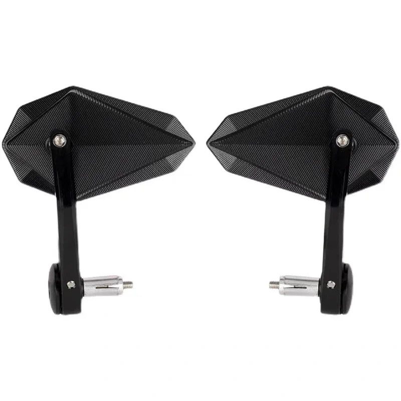 17-22mm Bar End Mirror For Motorcycle Aluminum Alloy Mirror Universal For Kawasaki Ninja 400 650 Suzuki CFMOTO Honda Hornet CBR