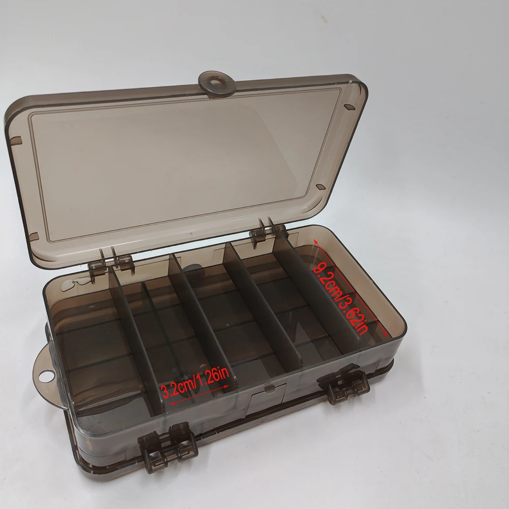 Double Sided Bait Box, Fishing Hook, Fake Bait, Soft Bait, Silicone Storage Box, Accessories Box, Lure Box, Fishing Gear Box