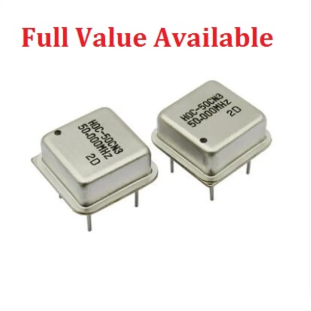 5PCS 6MHZ/8MHZ/10MHZ 24MHZ/40MHZ 11.0592MHZ/12MHZ/20MHZ/22.184MHZ/50MHZ DIP 4P Square Active Crystal Oscillator 4MHZ/4.9152MHZ/
