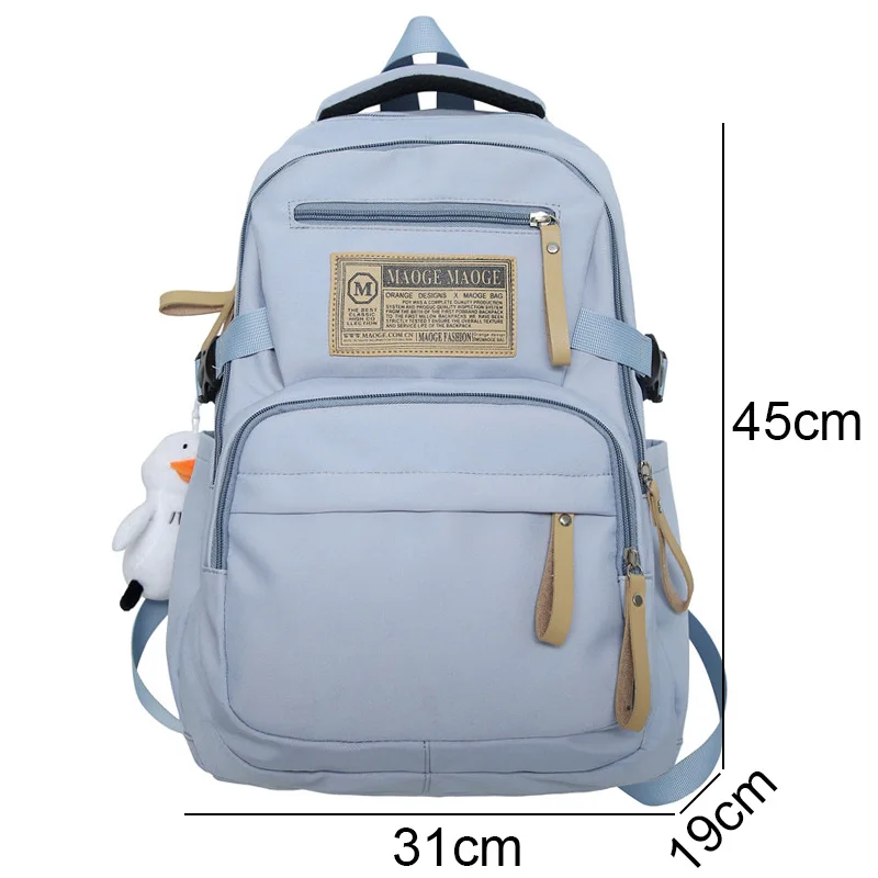 New Cool Male Travel High Capacity Female Red Laptop Bag Girl Boy School College Backpack Women Men Nylon Fashion Book Bags Lady