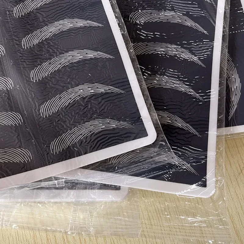 Tatuaje de cejas práctica piel maquillaje permanente translúcido hoja de piel de látex para tatuaje entrenamiento principiante 1 Uds