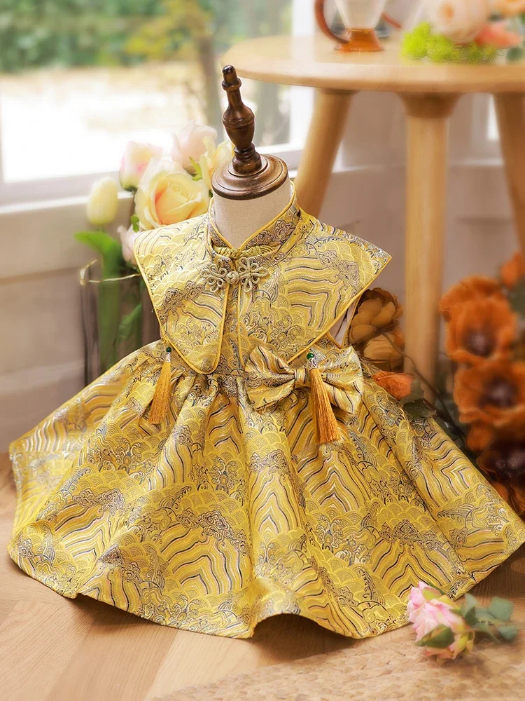 Girls' High-end Custom Dress