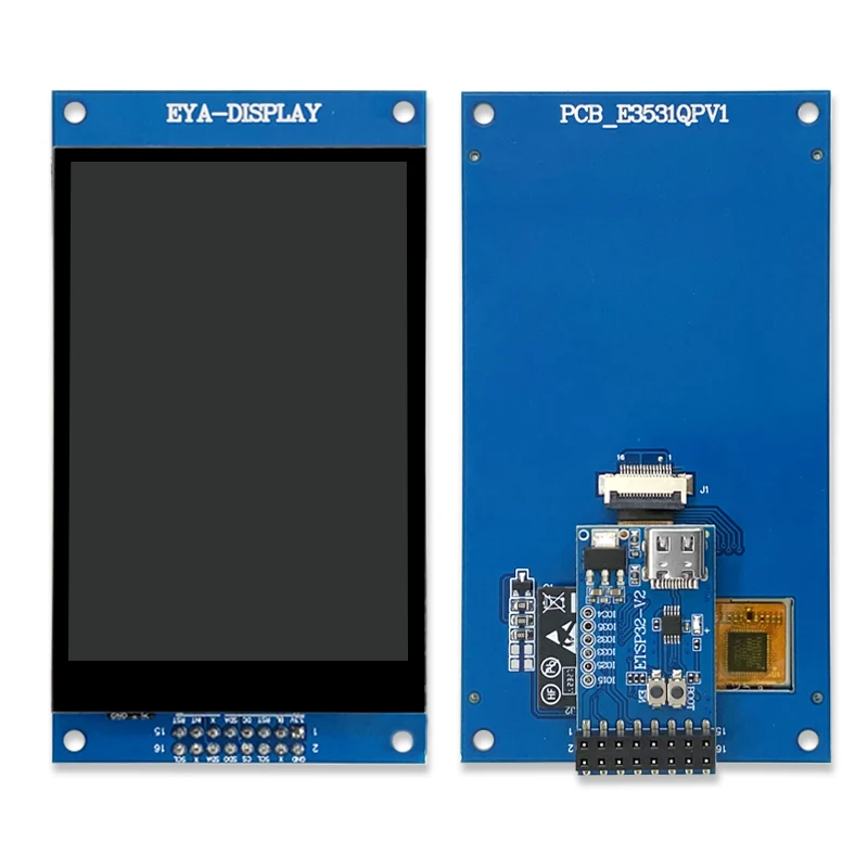 3.5inch Wide ViewESP32 LVGL WIFI&Bluetooth Development Board 320*480 Smart Display Screen 3.5‘’ LCD IPS Module With Touch Screen