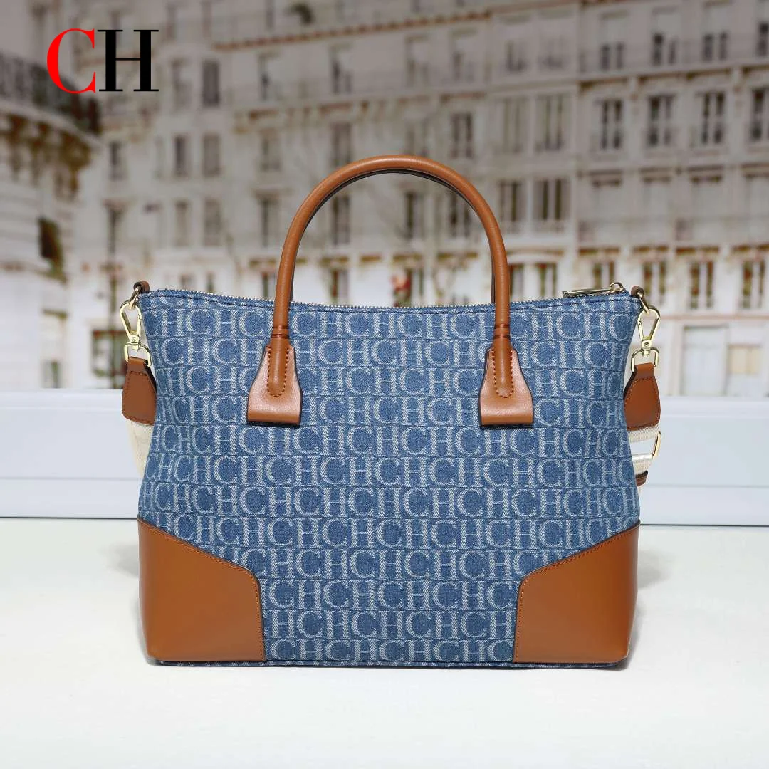 CH レディース ハンドバッグ デニム トートバッグ 幅広シ - Women Bags Jeans のレビューと価格