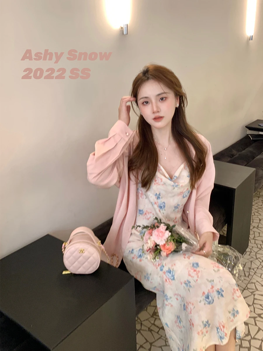 

Loose Fit Sun Protection irt Sea Salt Sle Lazy Versatile Women's irt Spring Plaid Pattern Long Sve Casual irt