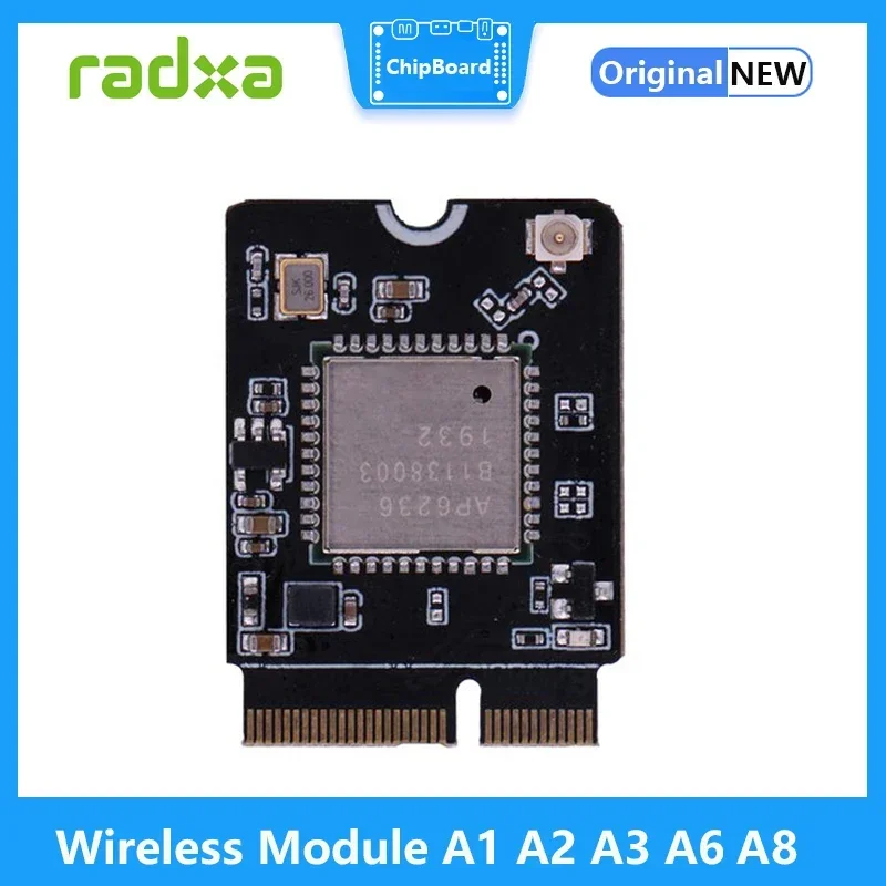 وحدة Radxa اللاسلكية ، مخصصة للصخور 5B ، الصخور 3A ، Pi N10 ، A1 A2 A3 A6 A8 ، wi-fi 6