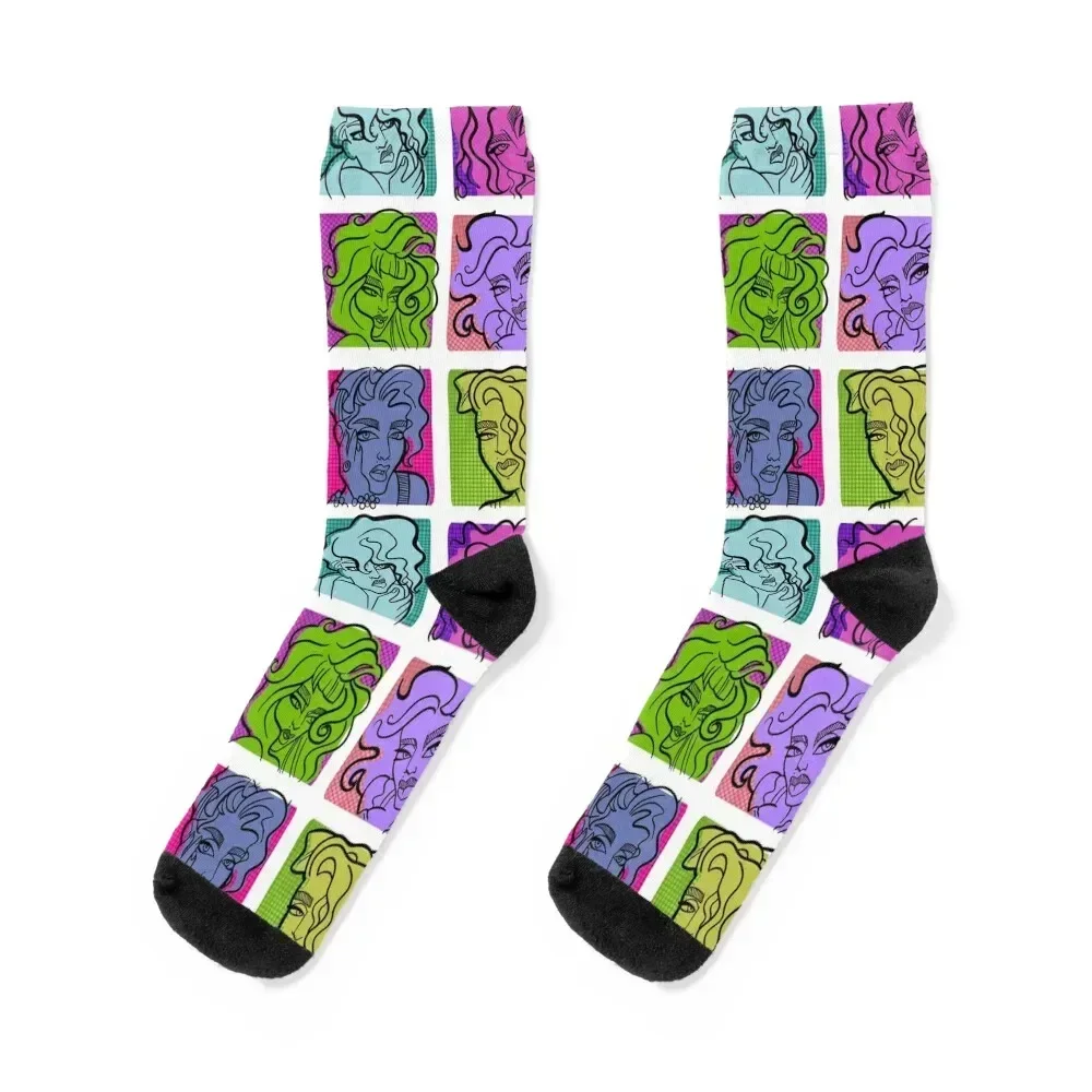 Our Lady 80s by Alon Paul Socks Sports kids Climbing Socks Male Women's