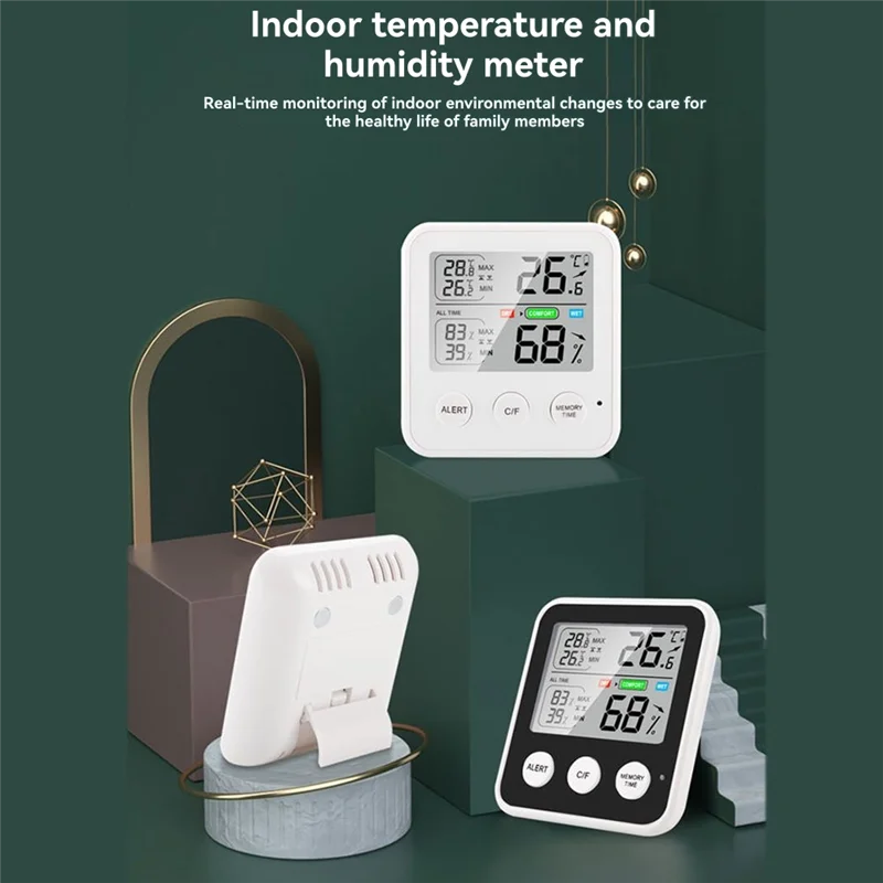 FFYY-مراقبة درجة الحرارة والرطوبة، مقياس الرطوبة الصغير، مقياس درجة الحرارة الرقمي الصغير، مقياس الرطوبة الحراري الداخلي
