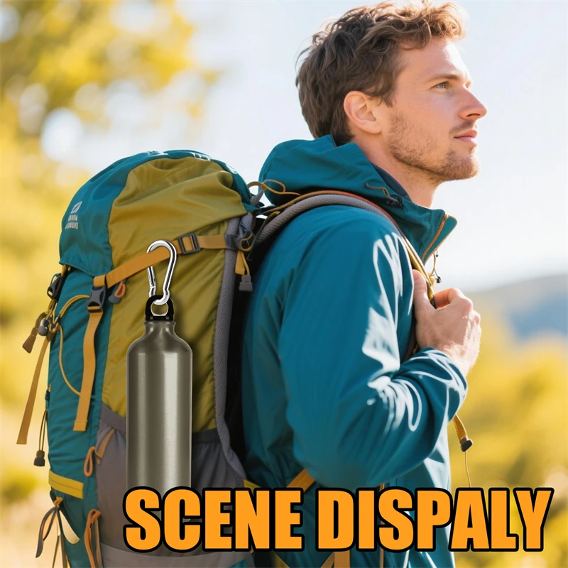 6 Stück Edelstahl M4 M5 M6 Multifunktionaler Federschnappkarabiner Schnellverschluss-Ringhaken für Camping und Wandern – Detail 6