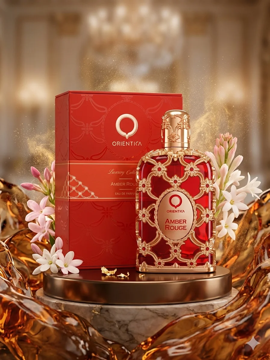 

Orientica Amber Rouge 80ml EDP Perfume Unisex Long Lasting Sweet Amber Floral Luxury Scent Anniversary Holiday Gift Buy Now