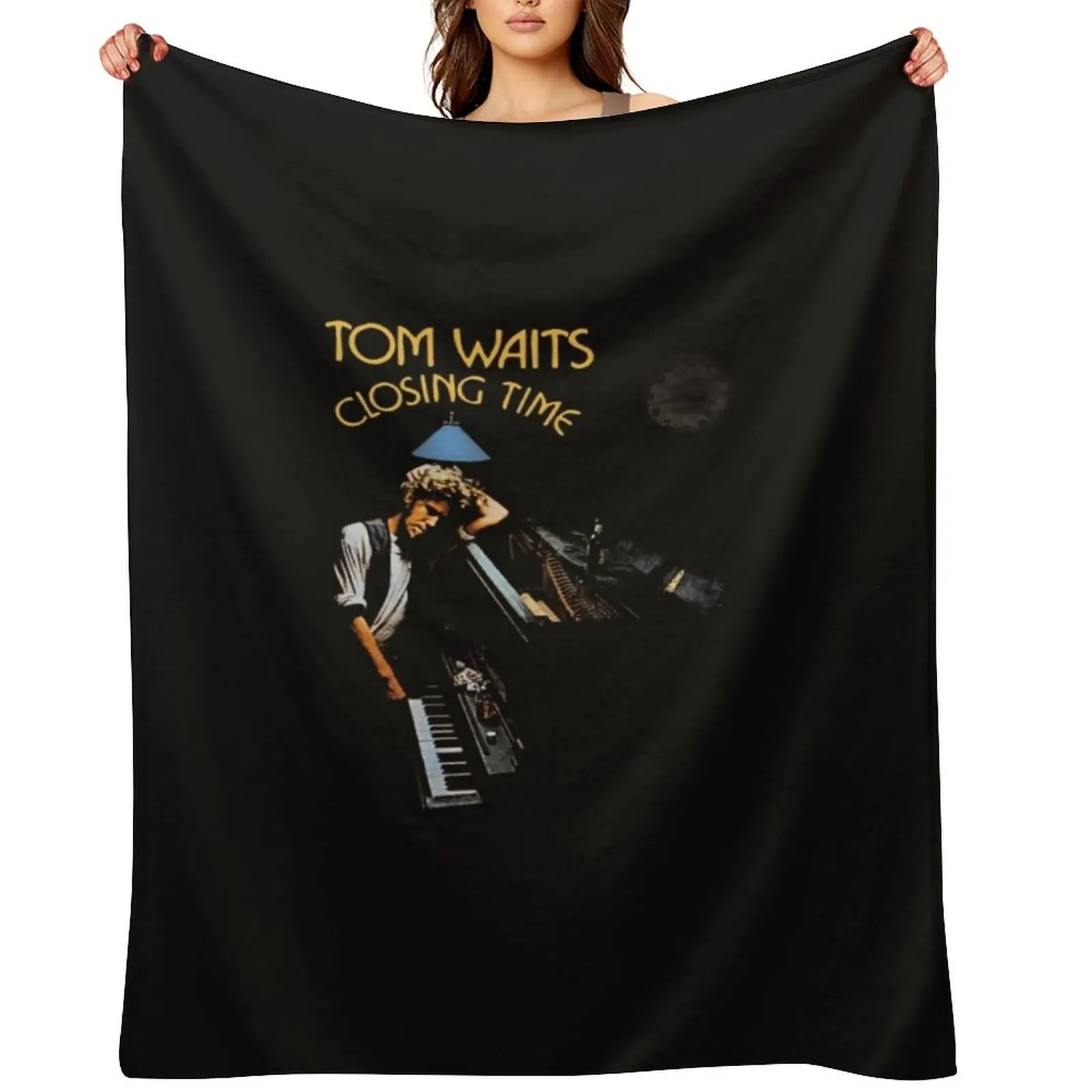 

Tom Waits Throw Blanket Sofa Quilt heavy to sleep Custom Luxury Blankets