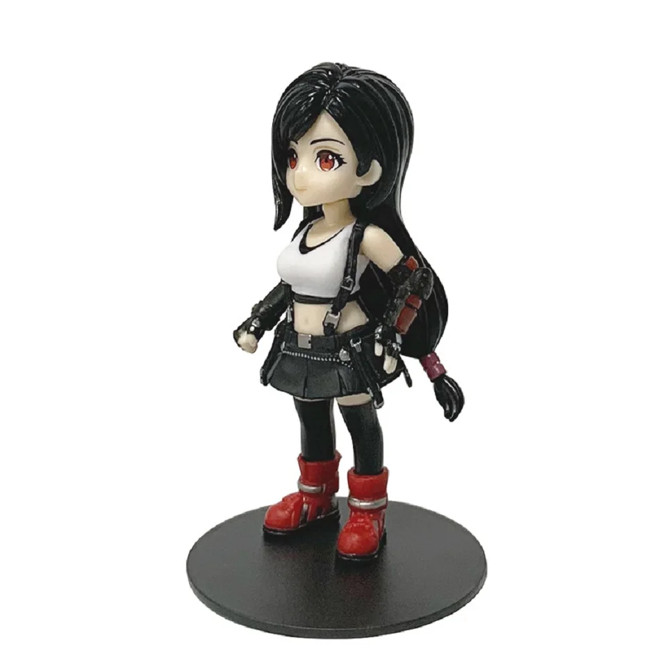 11-12cm Anime Cloud Strife Tifa Lockhart Aerith Gainsborough Zack·Fair Figur Modell PVC Spielzeug Desktop-Sammlungszubehör Geschenk – Detail 13