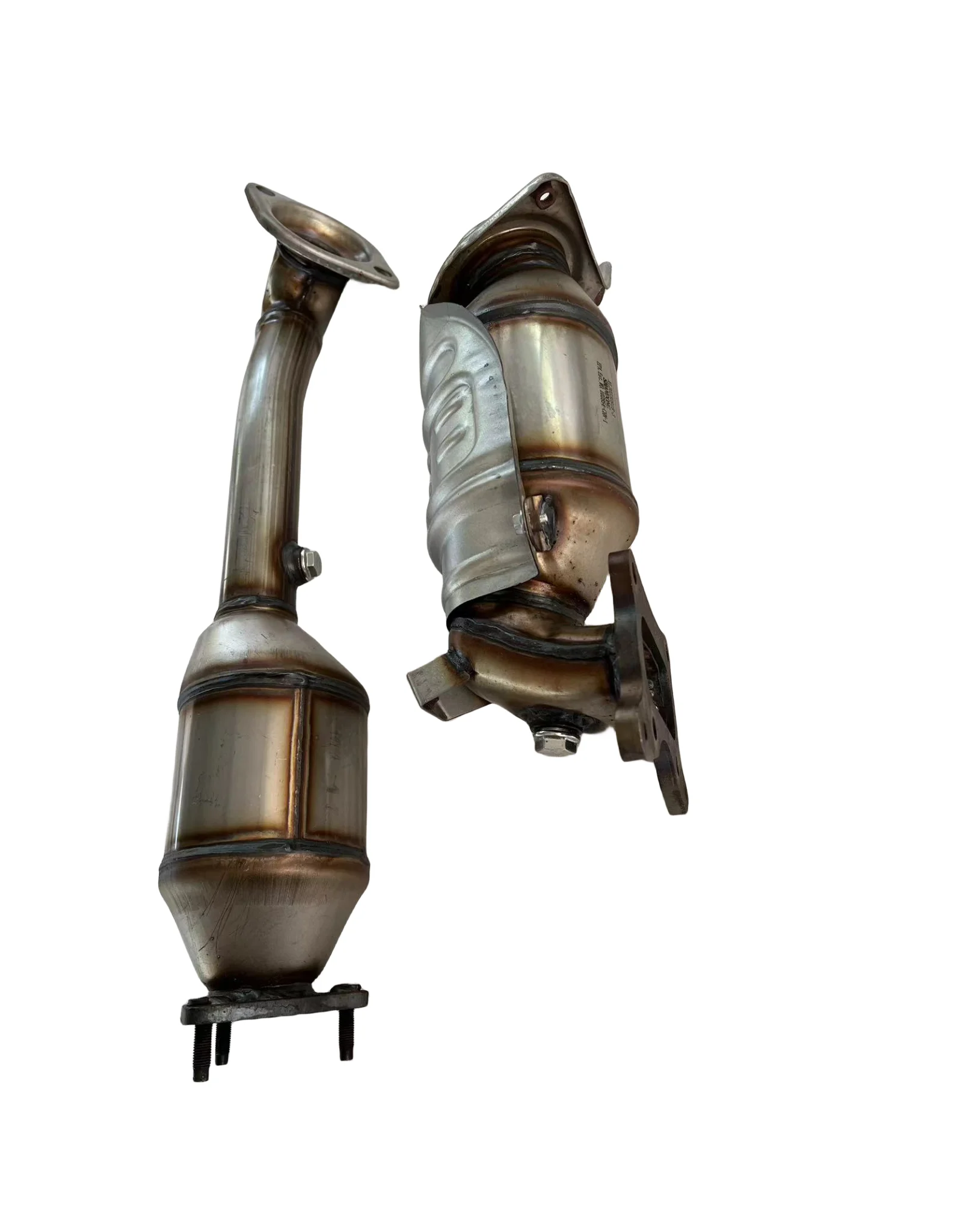 -For Euro 3/4/5 Front and Rear Catalytic Converters 2010-2011 H-onda Crv Crv 2.4l Ceramic Honeycomb Catalytic Converter^