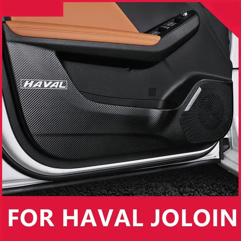 FOR HAVAL JOLOIN 2021 2022 door anti-kick pad modified car door panel interior protective articles leather high quality