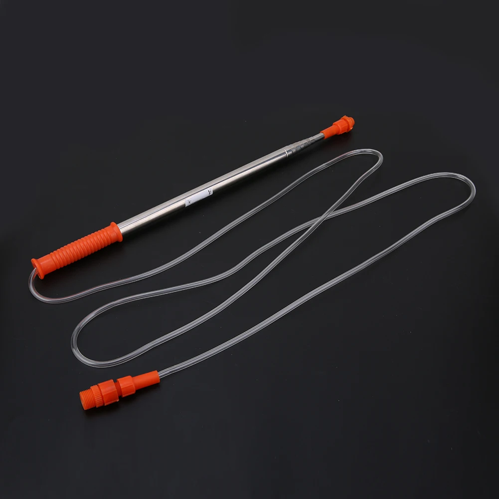 بخاخ تلسكوبي من الفولاذ المقاوم للصدأ ، أنبوب تمديد بالرش ، فوهة ري متعددة الوظائف لمزرعة الحدائق ، صفيحة مبيدات الآفات #6