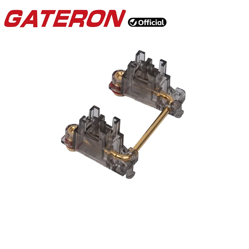 GATERON INK V2 Pro Stabilizer 7u 6.25u 2u PCB Mount Screw In Set Golden Wire Customized DIY Mechanical Keyboard