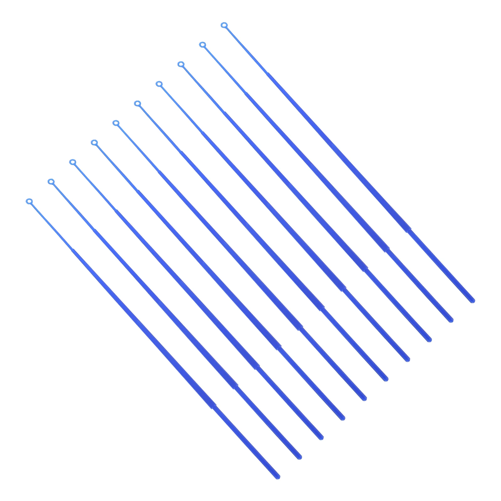 Vara de inoculação, ferramentas de laboratório, peças de inoculação de microbiologia, acessório de haste de laço, 20 peças