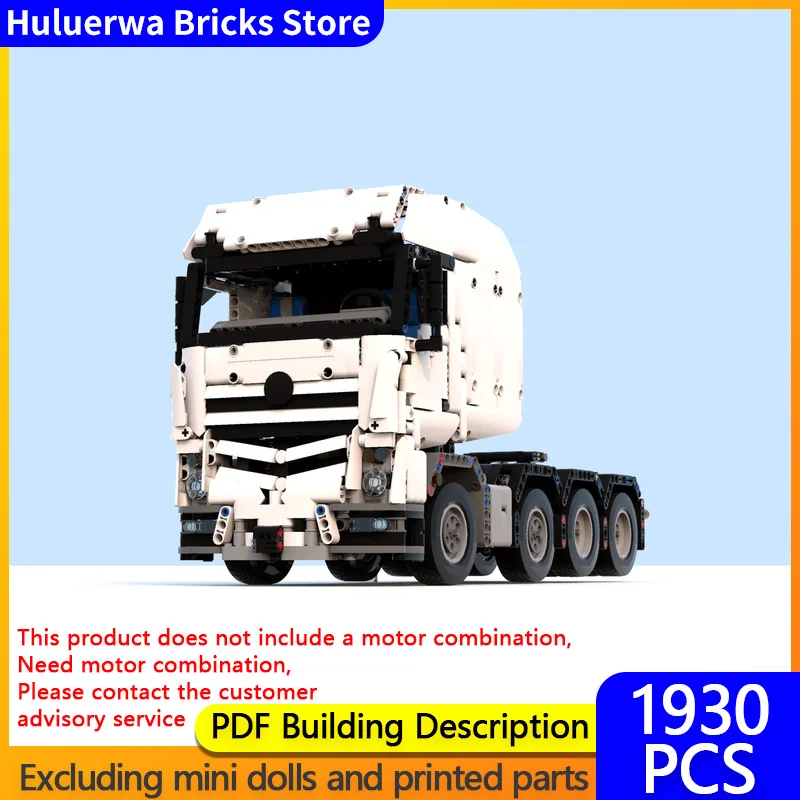 

Модель скоростного гоночного автомобиля MOC, строительные кирпичи, Actros, тяжелый грузовик, модульная технология, детские праздничные подарки, сборка игрушек, костюм