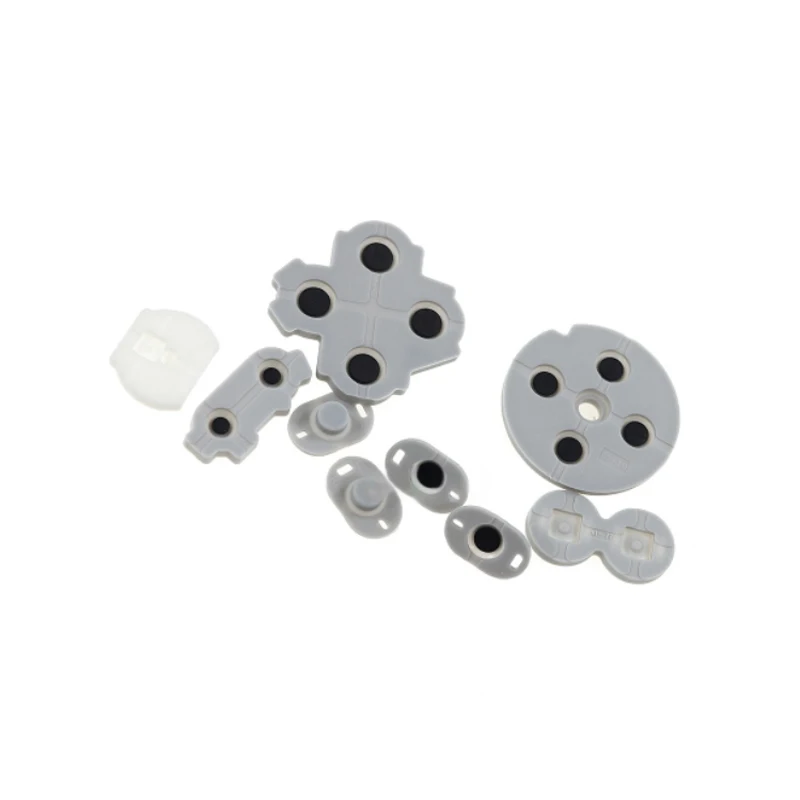 YuXi-Juego de botones adhesivos conductores, almohadilla de goma de silicona conductora para reparación de botones, Wiiu, 1 Juego