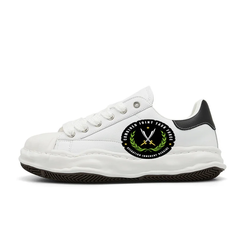 

Joint Task Force - Operation Inherent Resolve woVintage Fashion Street Sneakers，The design is retro, stylish, comfortable, and v