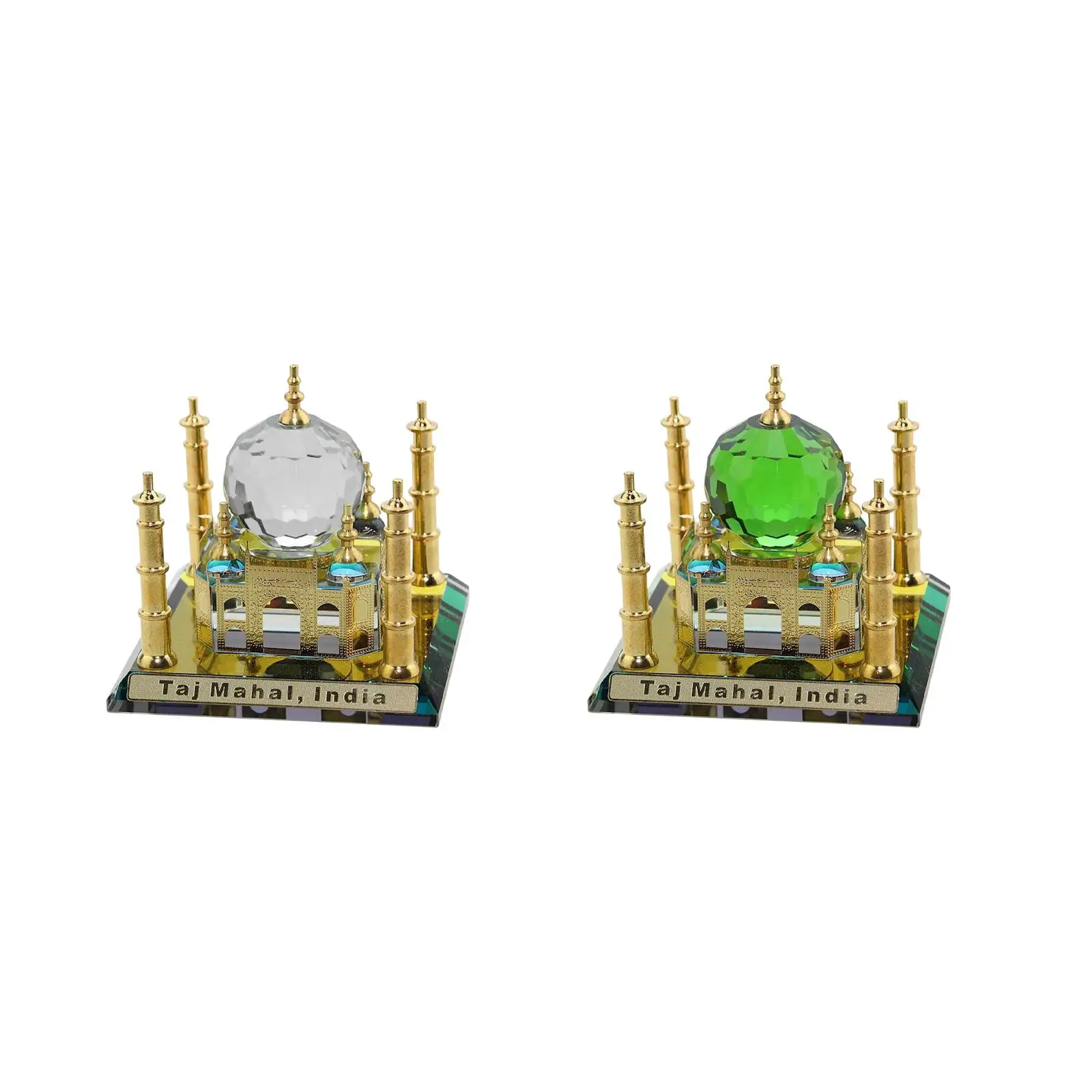 

Islamic Mosque Model Table Car Interior Accessories Art Craft Taj Mahal Model