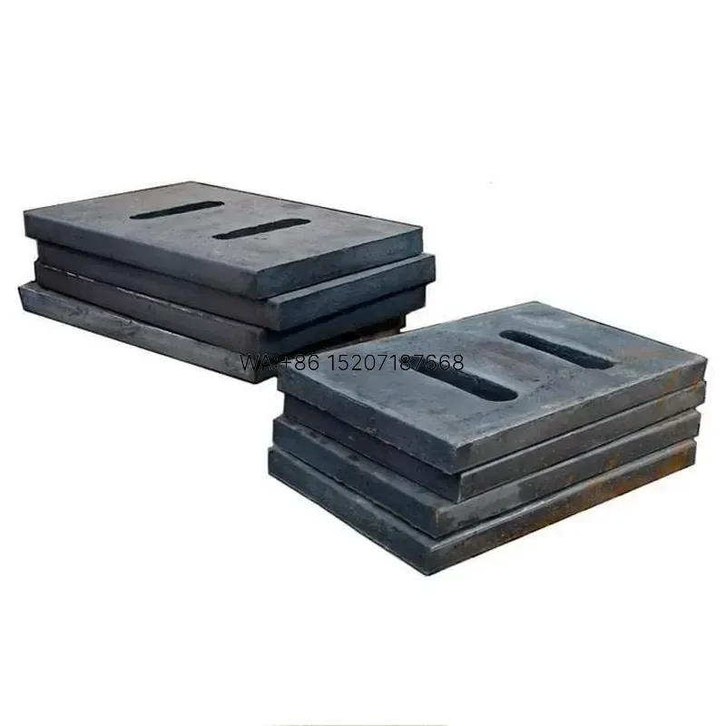 Wmwmnu High Strength Wear Resistant Steel Jaw Crusher Toggle Thrust Plate Ensures Stable Crushing Force Reliable Protection