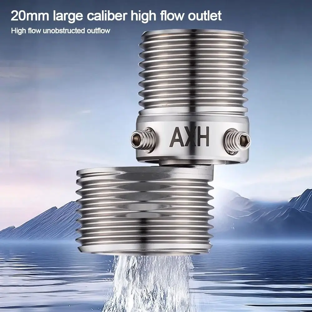 StainlessSteel Angled Curved Foot Angle Adjustment Thickened Eccentric Screw Corner Wall Mounted Lengthened Shower FaucetAdapter