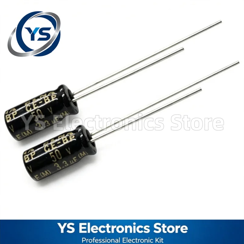 20-200pcs ELNA RBD CE-BP 50V3.3UF 5x11mm RBD-50V3R3ME3# 3.3UF50V Non‑Polar HiFi Audio Electrolytic Capacitor New Original 20%