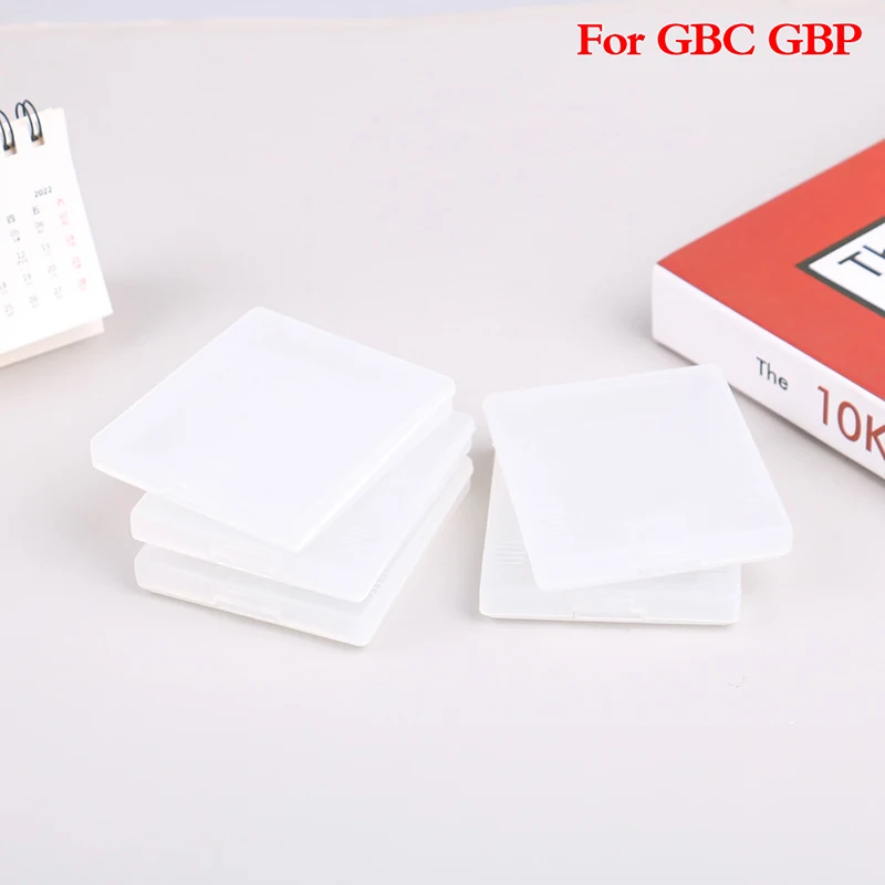 5Pcs Transparent Game Storage Box Card Anti Dust Cover Case Protection Game Card Box For Gameboy Color Pocket GBC GBP