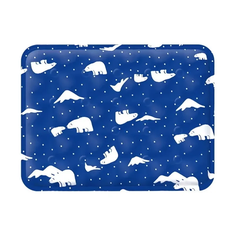

Summer Square PVC Ice Pad with Soft Ice Material for Car Cooling & Pet Use Student-Friendly