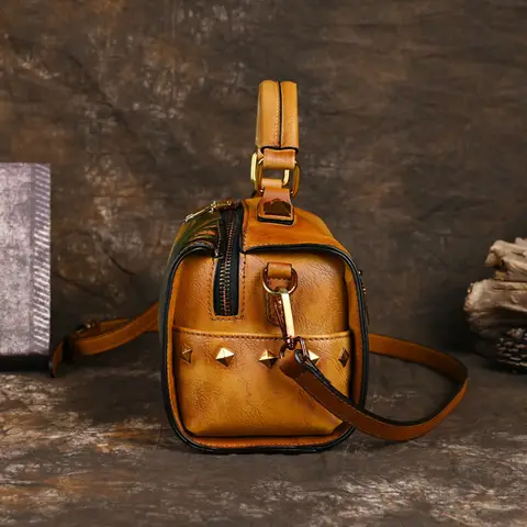 10 best sales चमड़े के हैंड बैग - №7