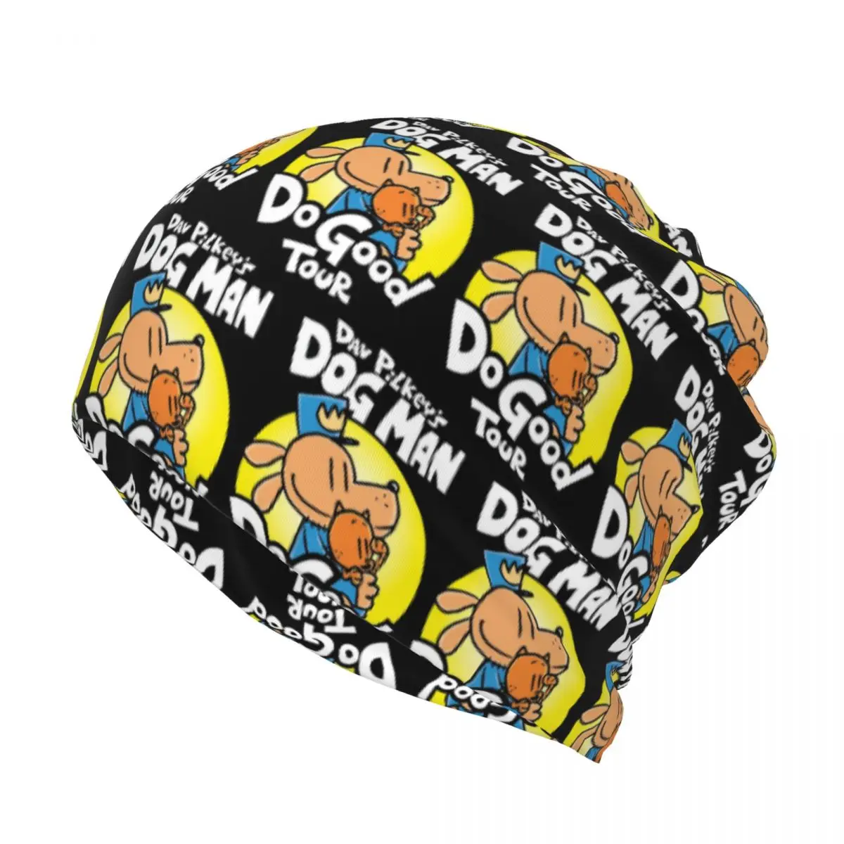Dog Man Do Good Tour Bandana Neck Cover Wrap Scarf Multifunction Headwear Beanies Hat for Men Women Adult Winter