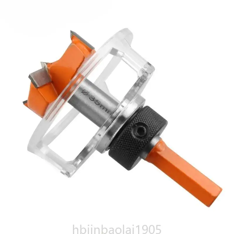 

E74E 35mm Carbide Tipped Drill Bit Woodworking Hinge Cutter Tool Wood Hole Saw Opener Wood Cutter for Wood Plywood Plastic