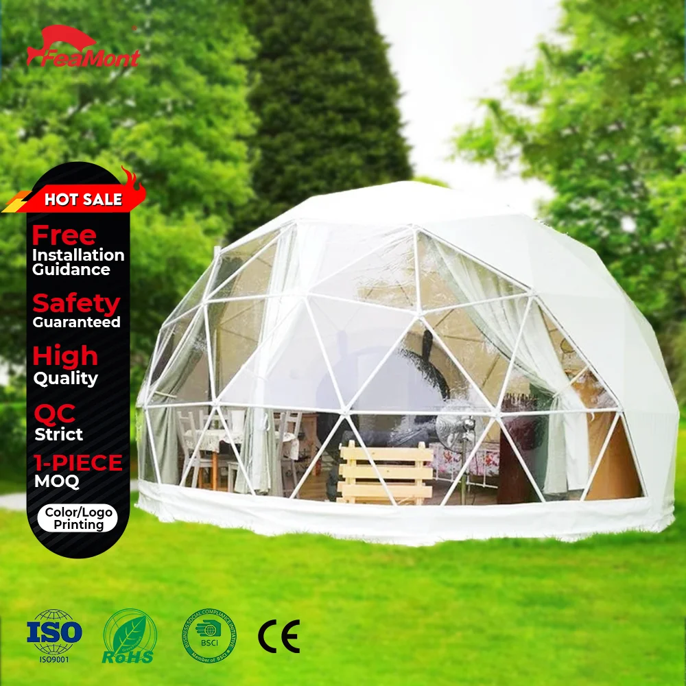 FEAMONT Professional Large Geodesic Dome Waterproof Event Tent For Weddings Exhibitions Unique Pop-Up Retail Spaces