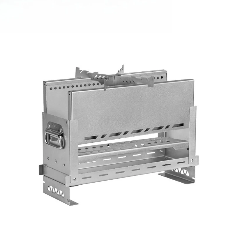 

Stainless steel outdoor camping foldable portable cooker