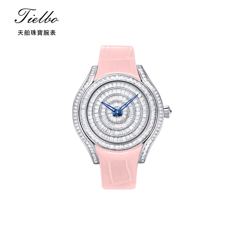 Orologi automatici di lusso da uomo movimento giapponese trasparente vetro zaffiro cinturino in gomma impermeabile Business Fashion Casual da polso