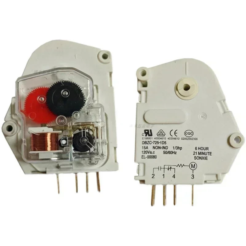 Refrigerator Accessories 110V-120V Frost Timer Refrigerator DBZC-725-1D5 Defrost Timer Controller